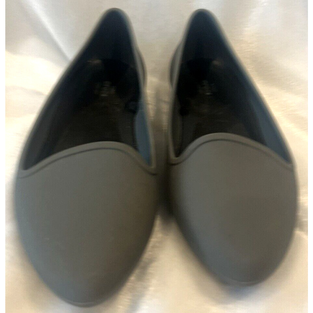 Crocs Womens Eve Iconic Pointed Toe Flats Shoes Size 8 Ballet Slip On Comfort - Picture 3 of 10